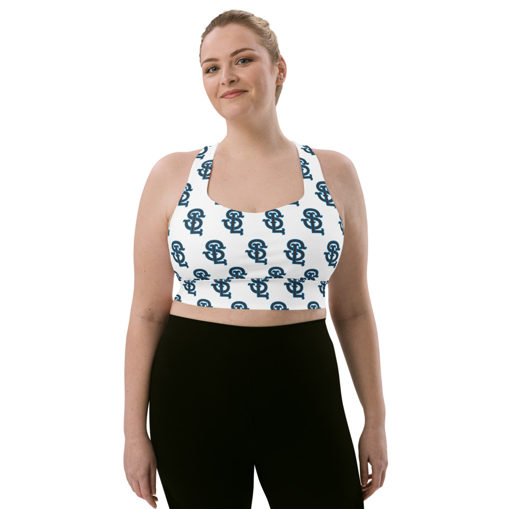 Sean Latorre Baseball Logo Longline sports bra