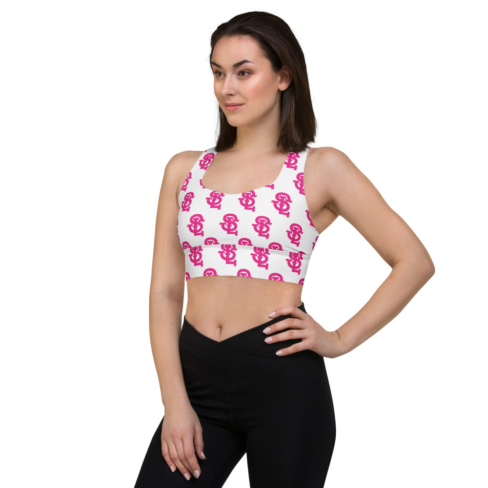 Sean Latorre Baseball Logo Longline sports bra - Image 2