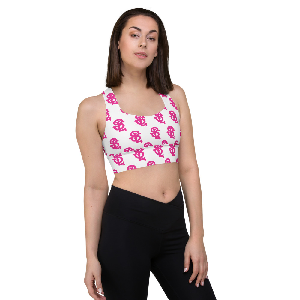Sean Latorre Baseball Logo Longline sports bra - Image 3