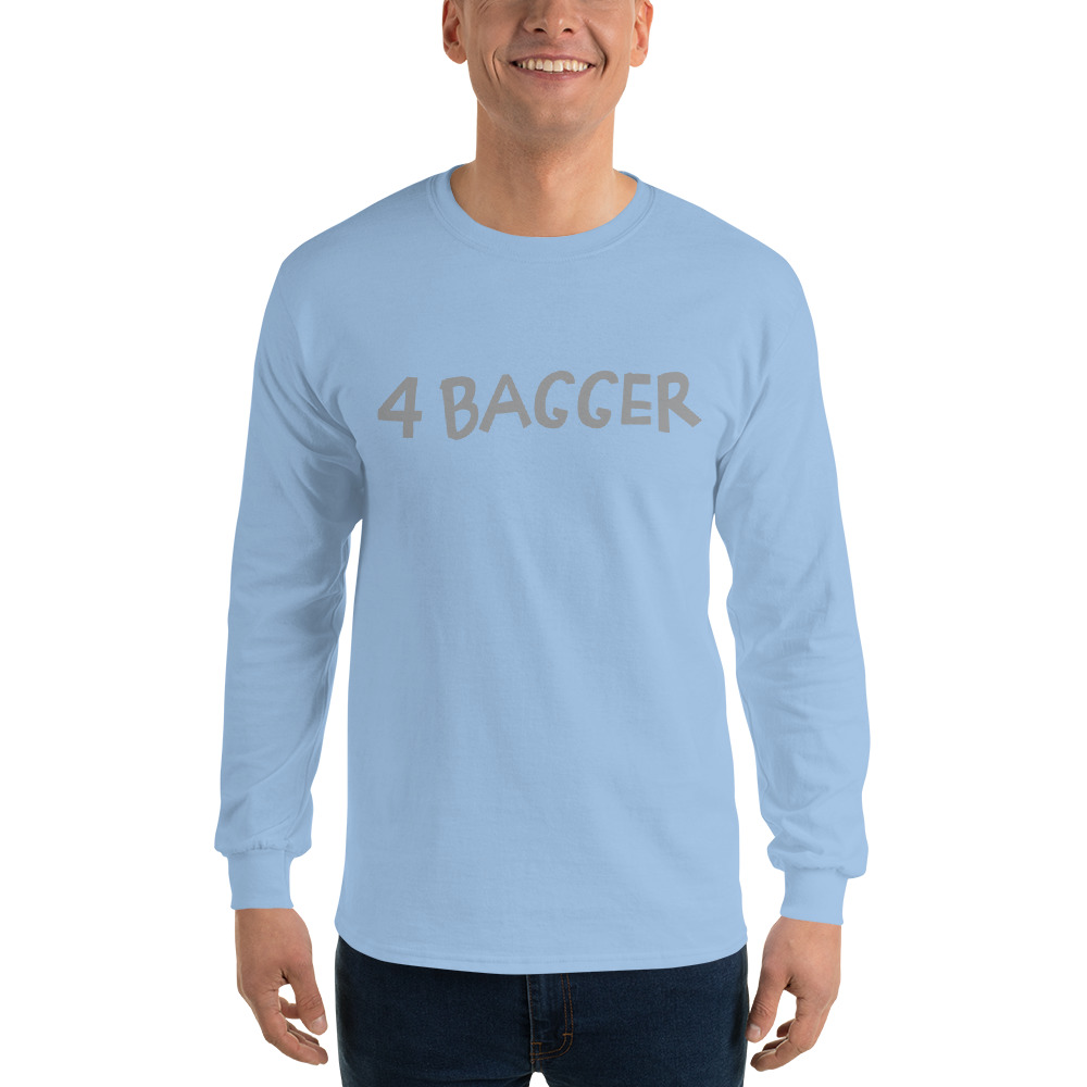 4 Bagger Men’s Long Sleeve Shirt - Image 9
