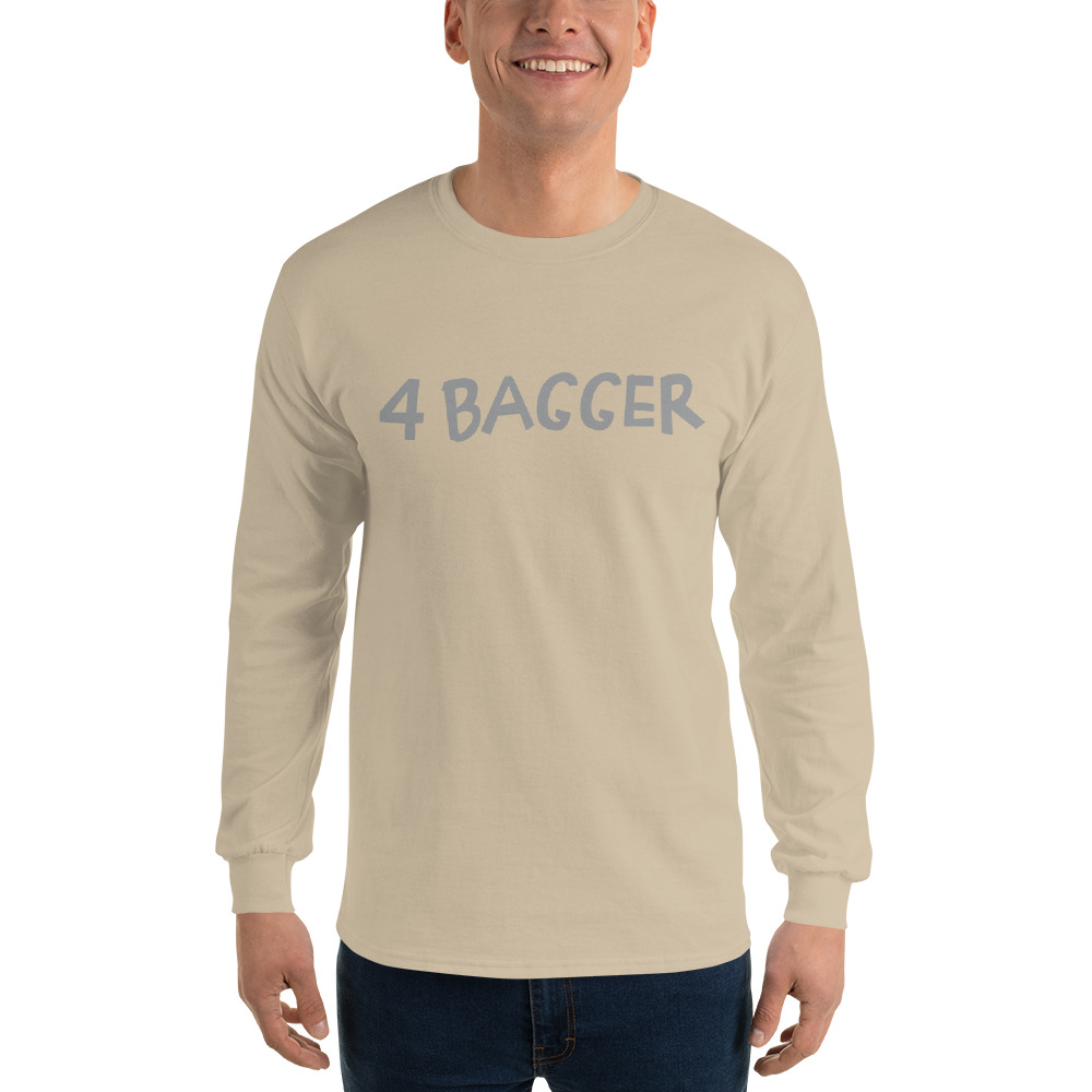 4 Bagger Men’s Long Sleeve Shirt - Image 10