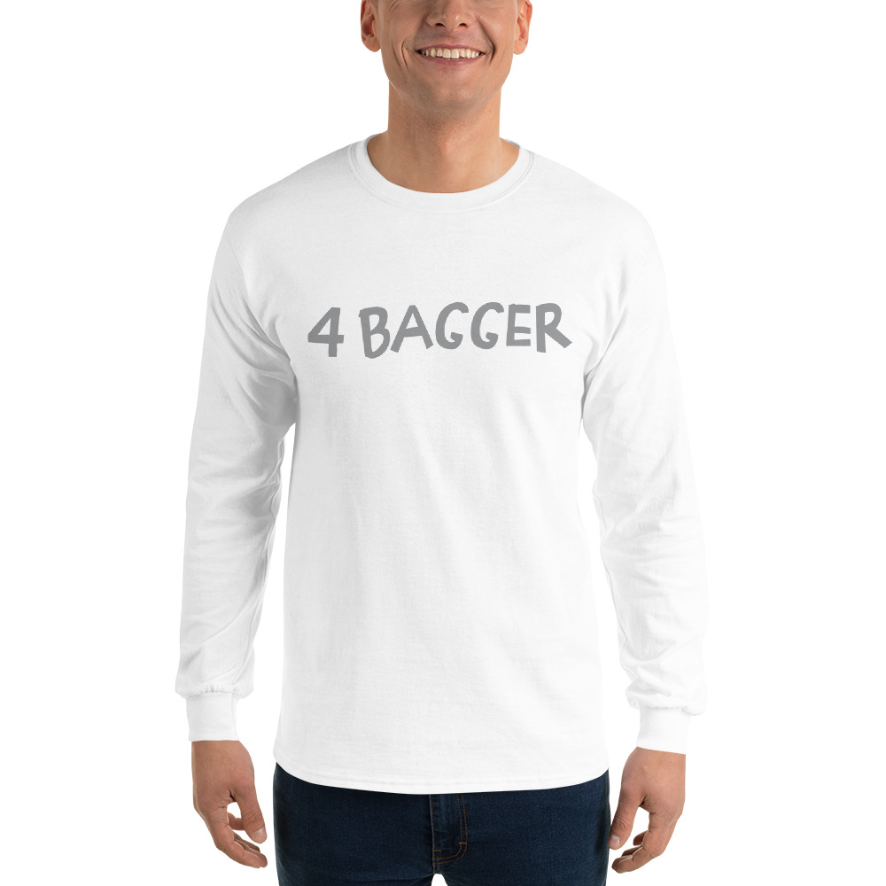 4 Bagger Men’s Long Sleeve Shirt - Image 12