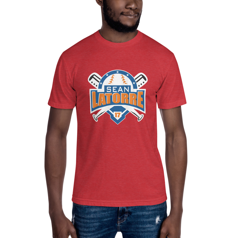 Sean Latorre Baseball Graphic Unisex Crew Neck Tee - Image 4