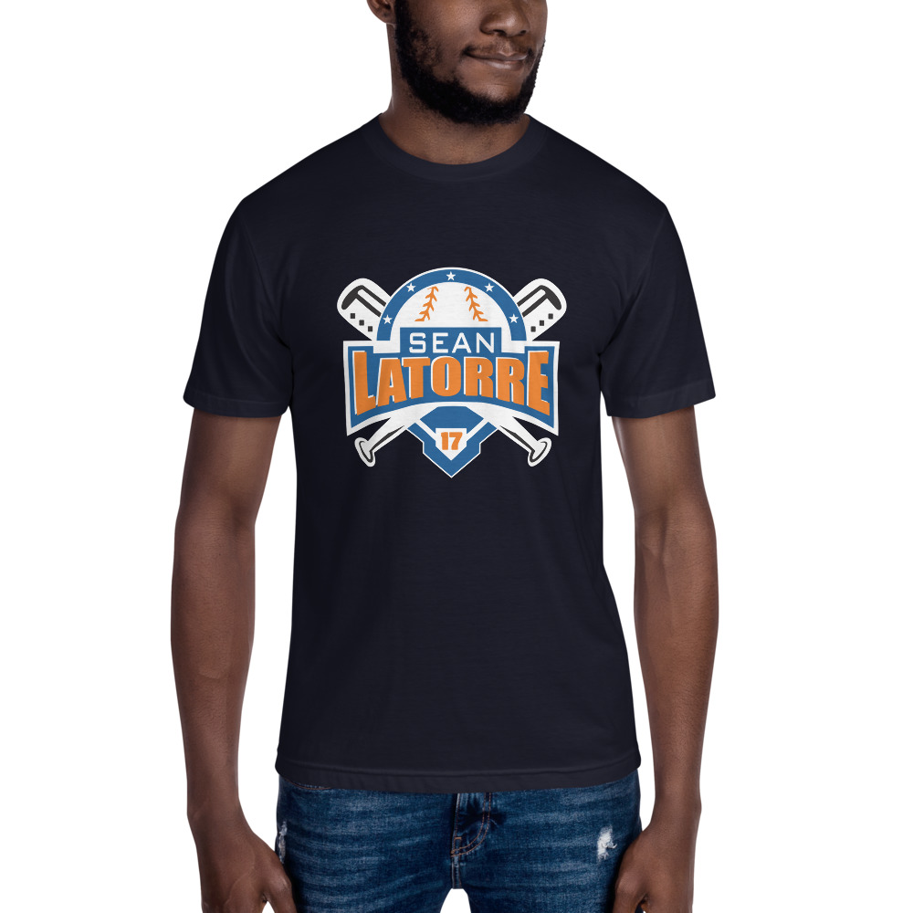 Sean Latorre Baseball Graphic Unisex Crew Neck Tee - Image 2